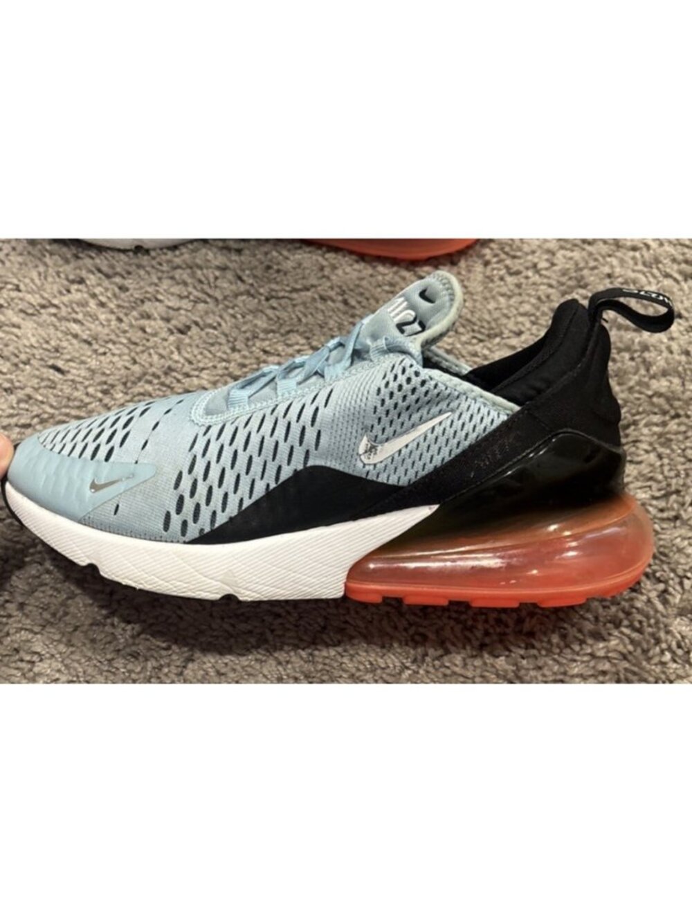 Size 8.5-Nike Air Max 270 Ocean Bliss Women’s Sneakers AH6789-400 Blue Pink